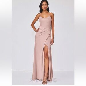 Azazie eilish dusty rose size medium